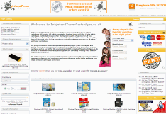 Inkjet and Toner Cartridges Ecommerce Website Inkjet and Toner Cartridges Ecommerce Website