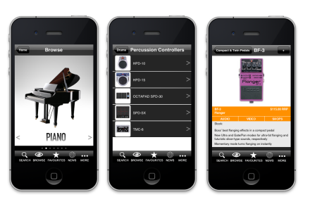 Roland iPhone App Development