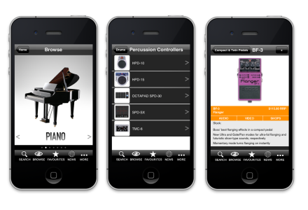 Roland iPhone App Development Roland iPhone App Development